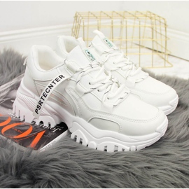 News Deportivas de mujer con suela gruesa blancas NOVEDADES blanco 4