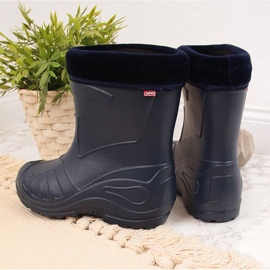 Botas de nieve para niños con calentador extraíble Befado azul marino 2