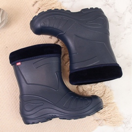Botas de nieve para niños con calentador extraíble Befado azul marino 3