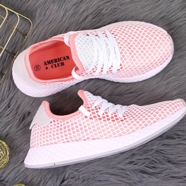 Zapatillas deportivas rosa American Club rosado 3