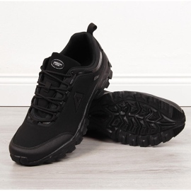 Zapatos de trekking impermeables de hombre American Club negros 1