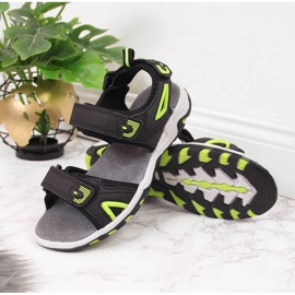 News Sandalias deportivas infantiles con velcro negras NOVEDADES 3