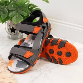 News Sandalias sport niño con velcro gris NOVEDADES 4