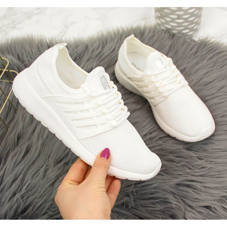 Deportivas infantiles blancas Big Star HH374215 blanco 1