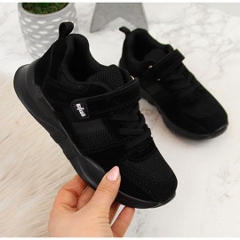 Deportivas infantiles Befado negro con velcros 3
