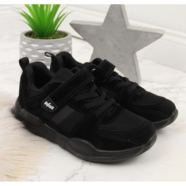 Deportivas infantiles Befado negro con velcros 1