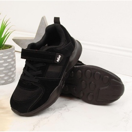 Deportivas infantiles Befado negro con velcros 2