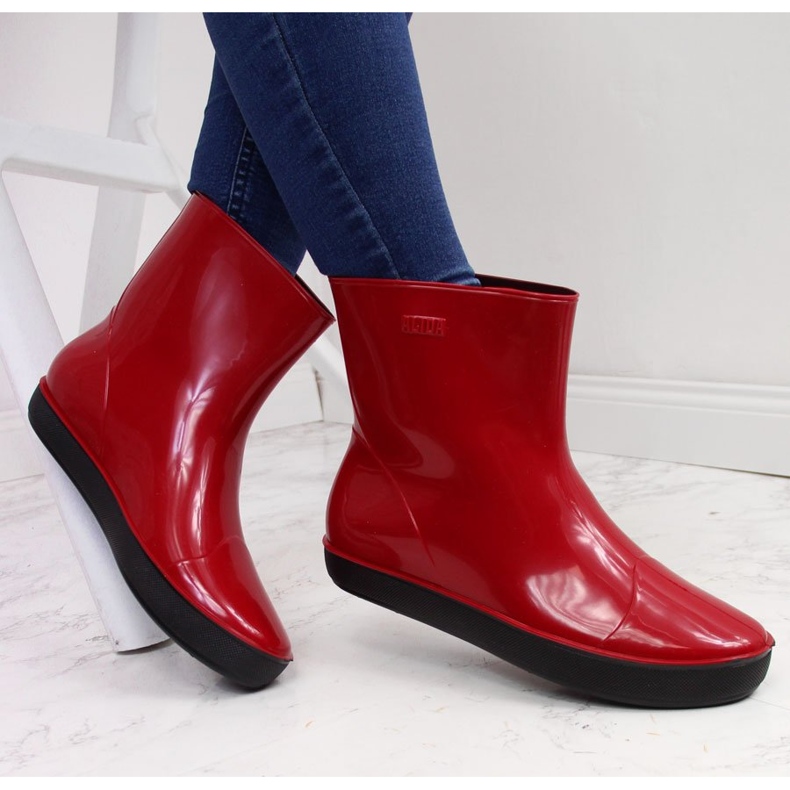 Botas impermeables mujer Alida rojo 1 Botas impermeables mujer Alida rojo 1