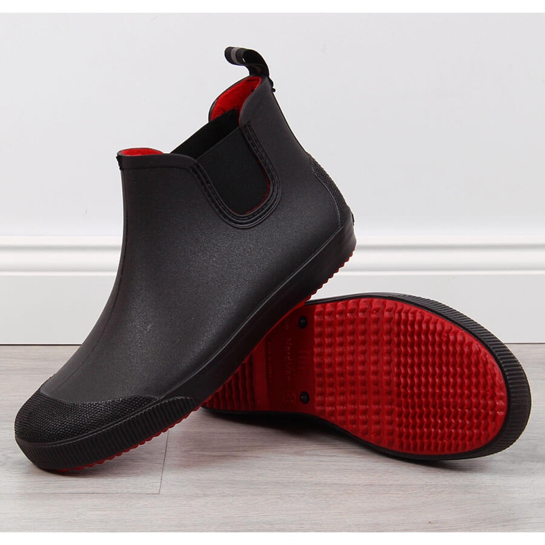 Nordmann Botas jodhpur impermeables chanclos negros hombre 1