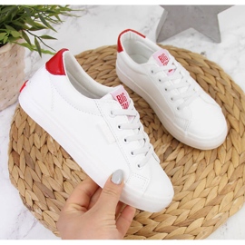 Deportivas para niños low eco cuero blanco Big Star DD374134 1