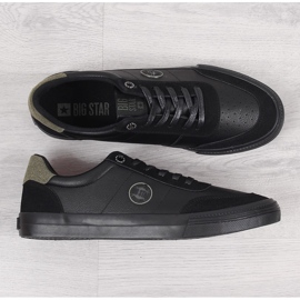 Zapatilla baja hombre ecopiel negra Big Star II174008 negro 1