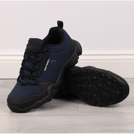 Zapatillas de trekking impermeables azul marino American Club 2