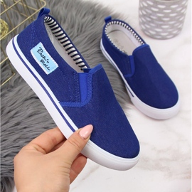 Atletico Zapatillas sin cordones de niño Atlético azul 1