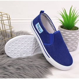 Atletico Zapatillas sin cordones de niño Atlético azul 3