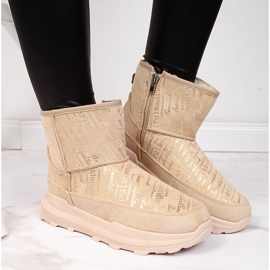News Botas de nieve mujer ante beige NOVEDADES 6