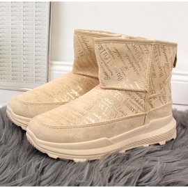 News Botas de nieve mujer ante beige NOVEDADES 3