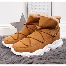 Botas de nieve mujer camel Big Star II274266 marrón 4