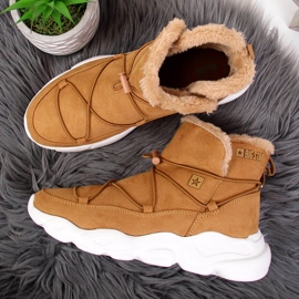 Botas de nieve mujer camel Big Star II274266 marrón 5