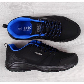 Deportivo trekking impermeable DK negro y azul 2
