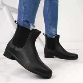 T.Sokolski Chanclos mujer Jodhpur negro mate T. Sokolski 2