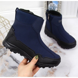 Botas de nieve impermeables DK azul marino 4