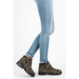 Ideal Shoes Trampero de tobillo bajo multicolor 2