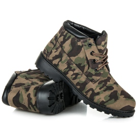 Ideal Shoes Trampero de tobillo bajo multicolor 7