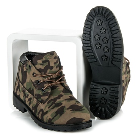 Ideal Shoes Trampero de tobillo bajo multicolor 1