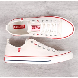 Deportivas bajas de hombre en ecopiel blanca Big Star JJ174069 blanco 2 Deportivas bajas de hombre en ecopiel blanca Big Star JJ174069 blanco 2