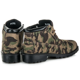 Ideal Shoes Trampero de tobillo bajo multicolor 6