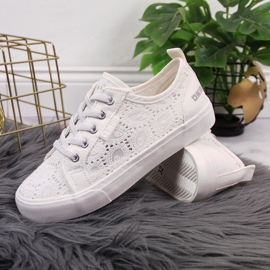 Deportivas niña encaje blanco Big Star JJ374012 4
