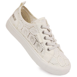 Deportivas niña encaje blanco Big Star JJ374012 1