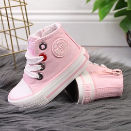 Deportivas altas niña rosa Big Star HH374191 rosado 2