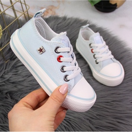 Deportivas infantiles con elástico azul Big Star HH374094 1 Deportivas infantiles con elástico azul Big Star HH374094 1