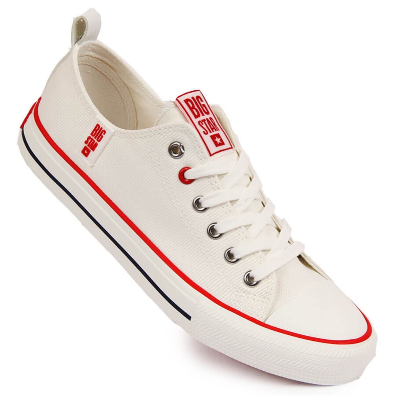 Deportivas bajas de hombre blancas Big Star JJ174062 blanco 1