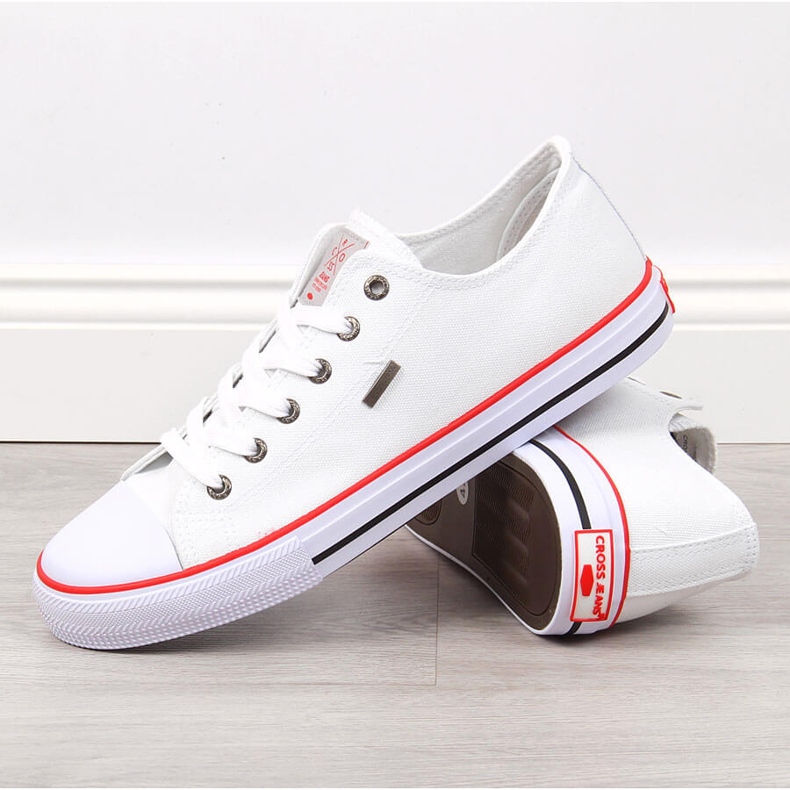 Deportivas blancas de hombre Cross Jeans JJ1R4001C blanco 1