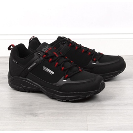 Calzado deportivo trekking impermeable hombre DK negro 4