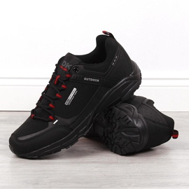 Calzado deportivo trekking impermeable hombre DK negro 3