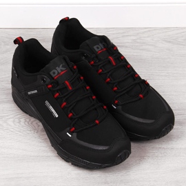 Calzado deportivo trekking impermeable hombre DK negro 2