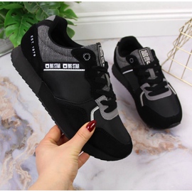 Deportivas piel negra Big Star JJ274284 negro 2