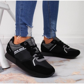 Deportivas piel negra Big Star JJ274284 negro 5