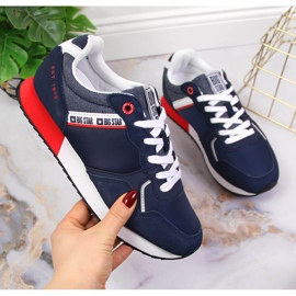 Deportivas piel azul marino Big Star JJ274285 2