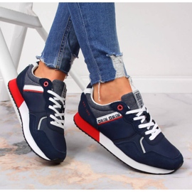 Deportivas piel azul marino Big Star JJ274285 1