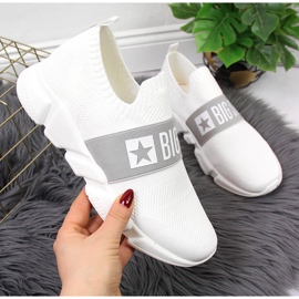 Slip on zapatillas deportivas blancas Big Star JJ274297 blanco 2