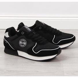 Deportivas hombre piel negra Big Star JJ174140 negro 2