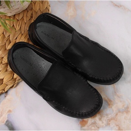 Mocasines Niño Slip-On Negros Kornecki 6805 4