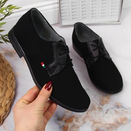 Zapato de vestir comunión niño negro Kornecki 6120 1