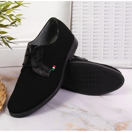 Zapato de vestir comunión niño negro Kornecki 6120 4