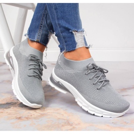 Deportivas mujer calcetines grises Potocki 1 Deportivas mujer calcetines grises Potocki 1