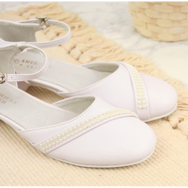 Sandalias primera comunión niña American Club blancas blanco blanco 2